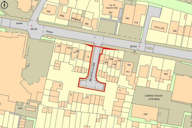 Land associated with Selwyn Close, Windsor, SL4 4WA 4