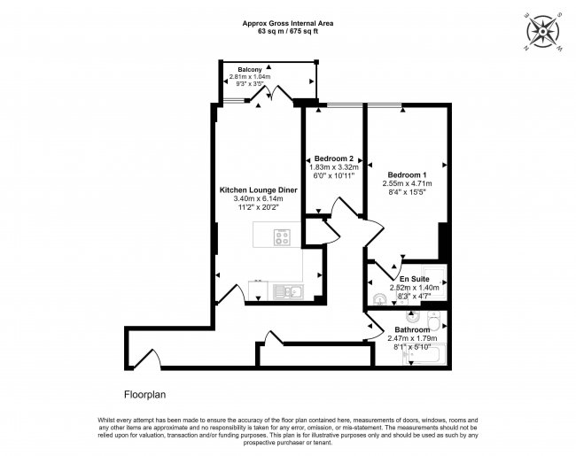 Apartment 315 The Bar, St. James Gate, 
Newcastle upon Tyne  NE1 4BA 9