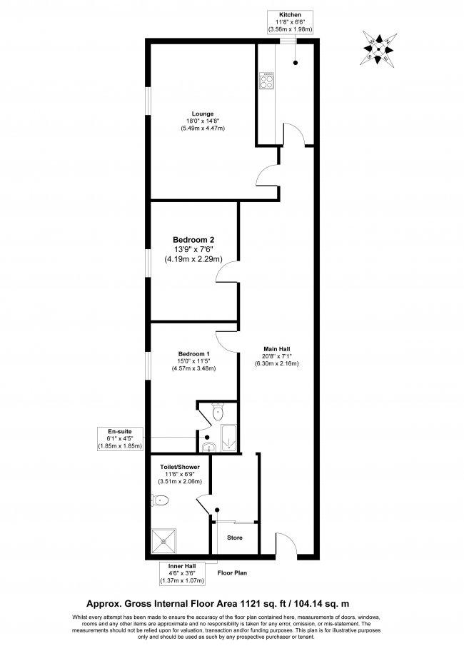 11 Silverburn, 193 St Annes Road East, Lytham St Annes, Lancashire, FY8 3HQ 3