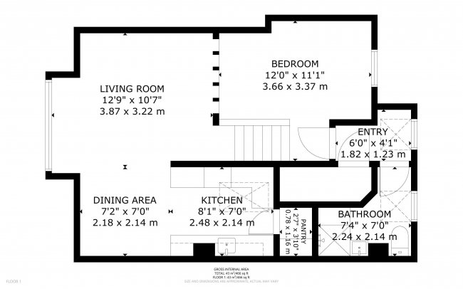 Flat C 32 Colberg Place, Stoke Newington, London, N16 5RB 7