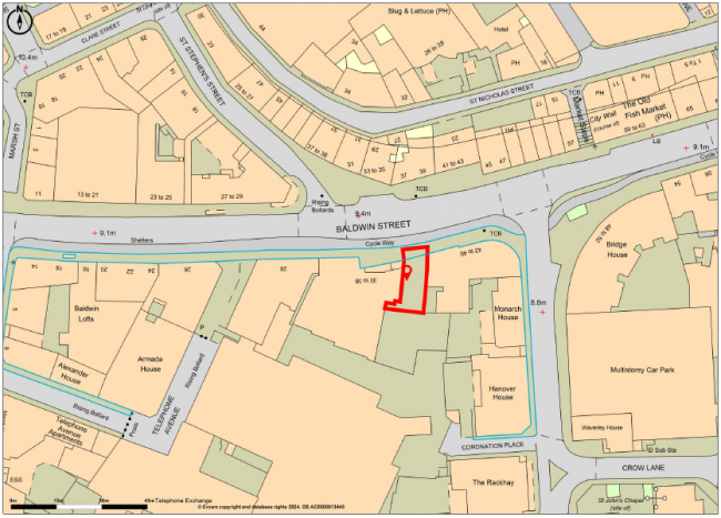 Land to the East of 30-38 Baldwin Street, Known as 40 Baldwin Street Bristol BS1 1NR 3