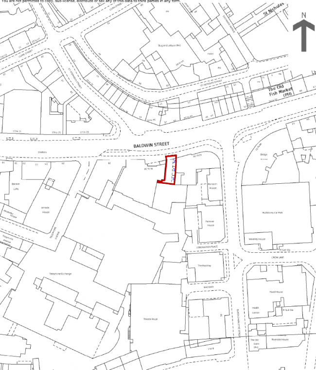 Land to the East of 30-38 Baldwin Street, Known as 40 Baldwin Street Bristol BS1 1NR 3