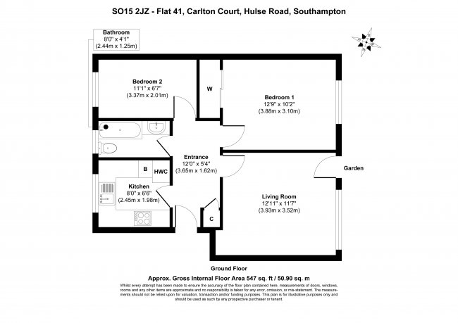 Flat 41, Carlton Court, Hulse Road, Southampton, SO15 2JZ 7