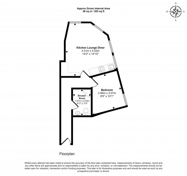 Flat 2, 79 East Street, Bedminster, Bristol, BS3 4EX 1