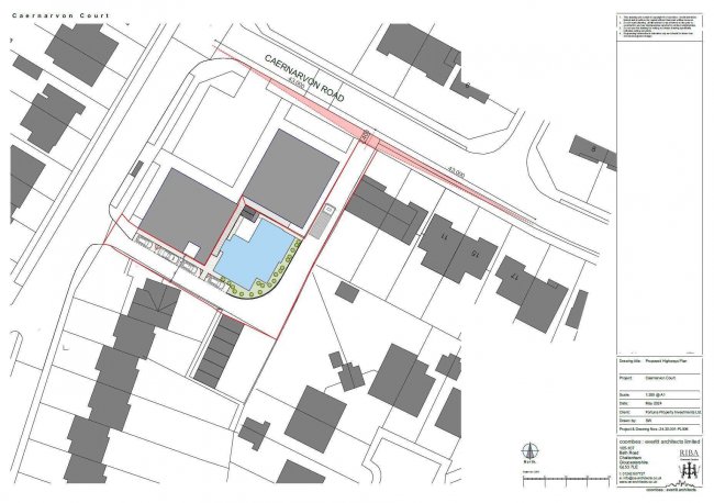Land at Caernarvon Court, Cheltenham, Gloucestershire, GL51 3JA 2