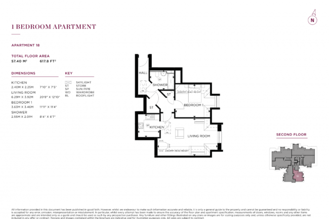 Apartment 18, Renaissance Bourne End, Wharf Lane, Bourne End, Buckinghamshire, SL8 5LU 3