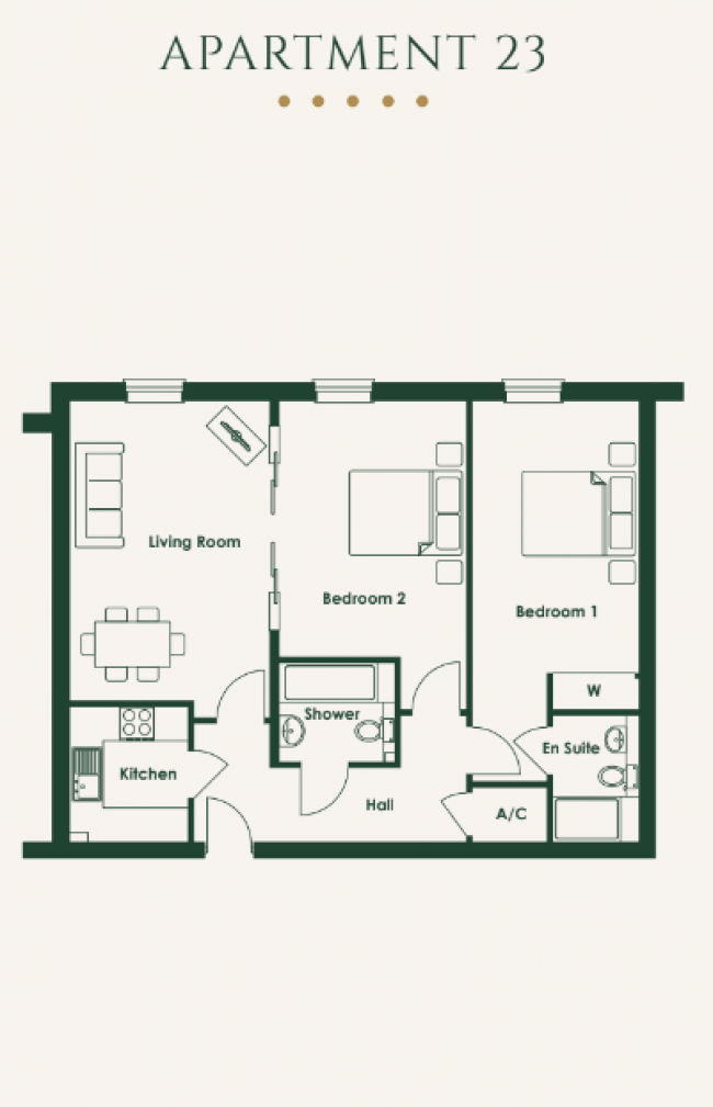 Apartments 23 & 30, Fleur-de-Lis, Church Street, Wantage, Oxfordshire, OX12 8GE 2