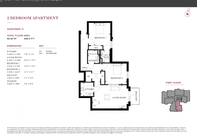 Apartment 11, Renaissance Bourne End, Wharf Lane, Bourne End, Buckinghamshire, SL8 5LU 4