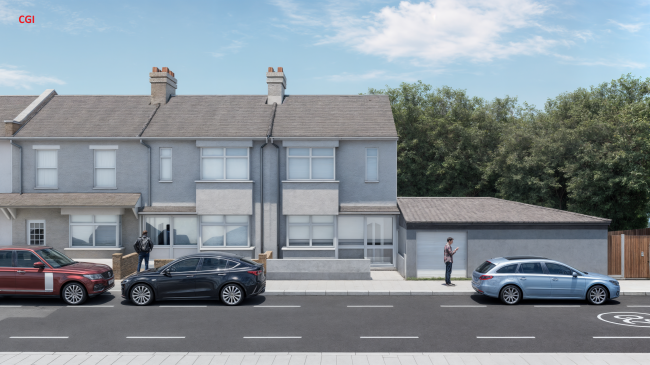 Land and garages adjacent to 2A Devon Road, Barking, Essex, IG11 7QY 7