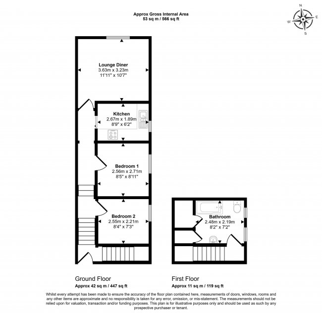 Flat 3, 49 Elm Grove, Southsea, Hampshire, PO5 1JF 8