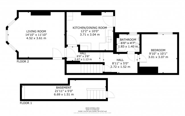 Flat B 58 Hemberton Road, Clapham, London SW9 9LJ 10