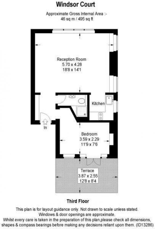 Flat 7, Windsor Court, Jubilee Place, Chelsea, SW3 3TB 9