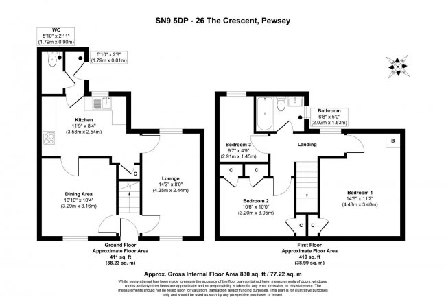 26 The Crescent, Pewsey, SN9 5DP 1