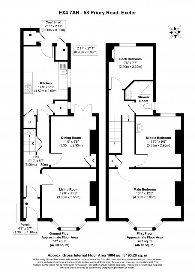 58 Priory Road, Exeter, Devon, EX4 7AR 5