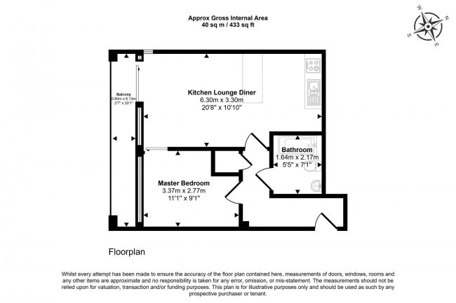 Apartment 4, 58 Close, Newcastle Upon Tyne, NE1 3RJ 7
