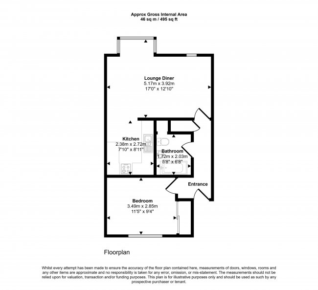 Flat F, Drayton Court, 64 Park Hill Road, Bromley, BR2 0LF 6