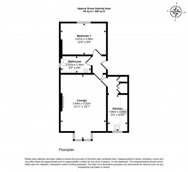 First Floor Flat, 3 Lawn House, 15 Lawn Road, Stafford, Staffordshire ST17 9AJ 10