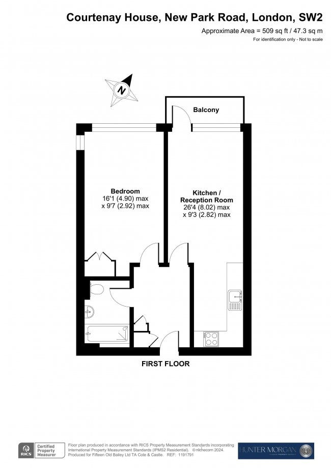 Flat 201 Courtenay House, 9 New Park Road, Brixton Hill, London, SW2 4DN 5