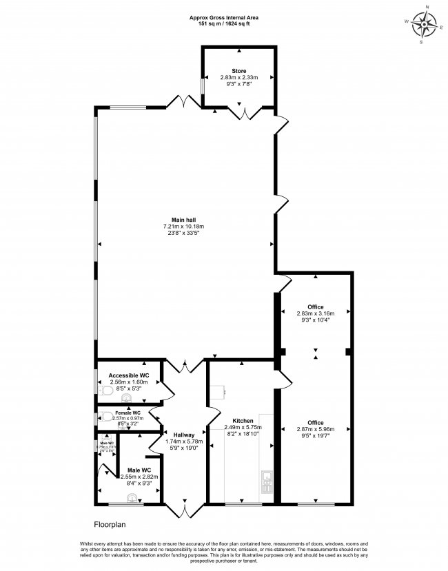 Priory Hall, 13 Love Lane, Andover, SP10 2AB 2