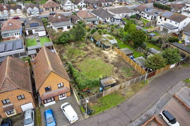 Land rear of 48 Betterton Road, Rainham, Essex, RM13 8NB 1