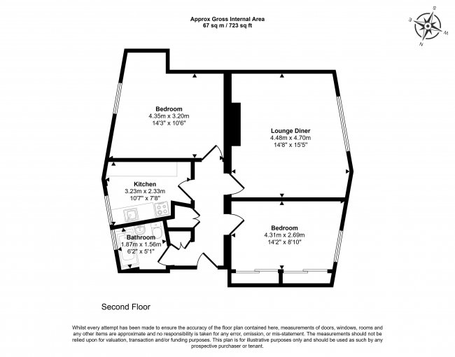 47 Bidston Court, Upton Road, Birkenhead, Prenton CH43 7PA 5