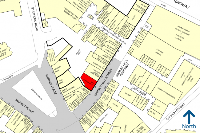 28-29 Market Hall Street, Cannock, WS11 1EB 1