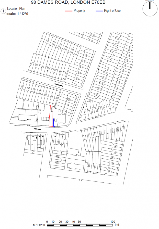 Land adjacent to 98 Dames Road, Forest Gate, London E7 0EB 7