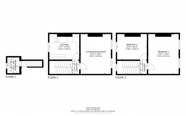Flat B, 121 Milton Grove, Stoke Newington, London, N16 8QX 8