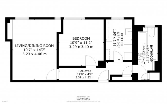 Flat 13, C Block Peabody Estate, Vauxhall Bridge Road, Westminster, London SW1V 1TD 6