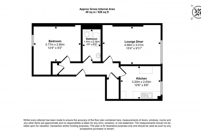 Flat 12, 62-64 West Cromwell Road, Earls Court, London, SW5 9QS 9
