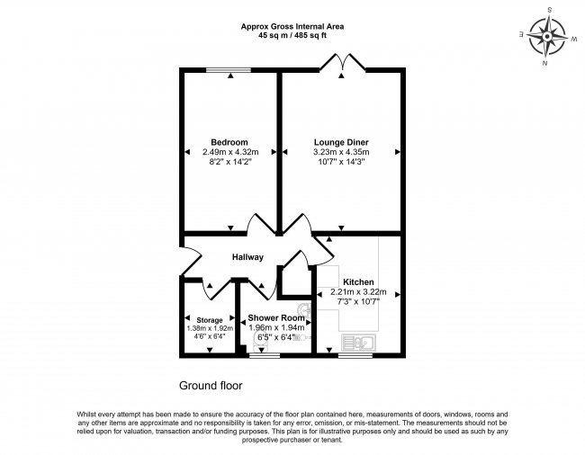 1 Chequers Court, Chequers Close, Fenstanton, Huntingdon,  PE28 9PZ 9