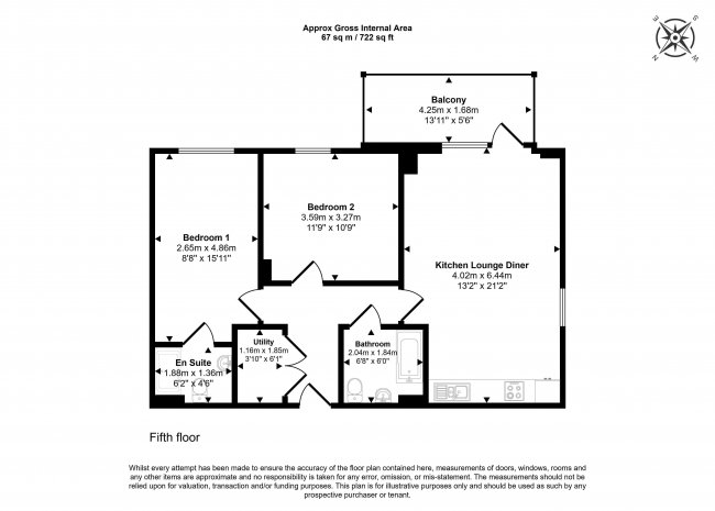Flat 15, Denman House, 1 New Road, Feltham TW14 9AJ 7