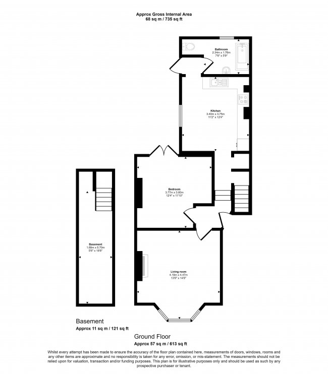 Flat 1, 7 Mercers Road, Holloway London, N19 4PH 6
