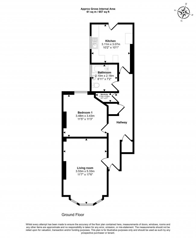 Flat A, 12 Morat Street, Stockwell, London, SW9 0RP 8