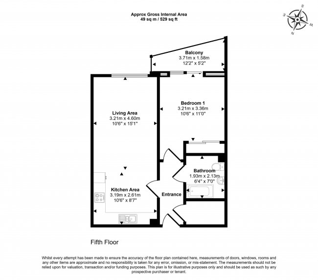 Apartment 108, Alexandra House, 47 Rutland Street, Leicester LE1 1SQ 4