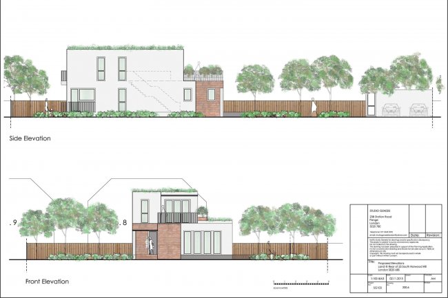 Land and Garages at the rear of 25 South Norwood Hill, London, SE25 6BS 2