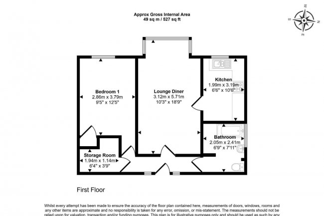 Flat 13 John Thompson Road, Wisbech PE13 2NF 2