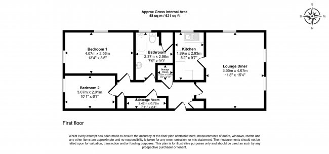 Flat 6 Waldegrave Park, Harpenden, Hertfordshire, AL5 5SF 6