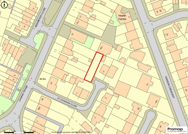 Land to the rear of 1 & 2 St Leonard's Close, Welling, Kent, DA16 2DN 1