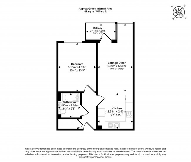 Flat 7, Clover Lodge, Talbot Close, Mitcham, CR4 1FE 2