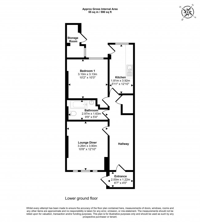 114A Barons Court Road, Barons Court, London W14 9DX 9