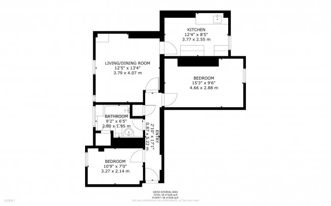 Flat 13, Block H, Peabody Estate, Camberwell Green, Camberwell, London SE5 7BN 9