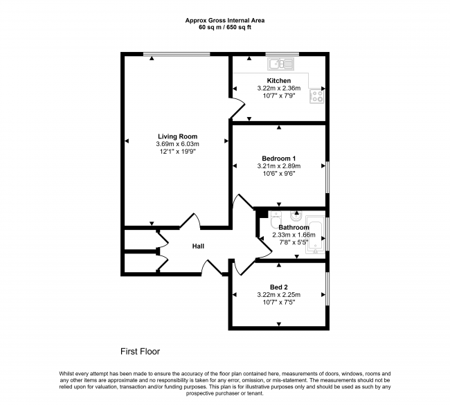Flat 5, Fenland Court, Station Road, Littleport, Ely, CB6 1QE 8