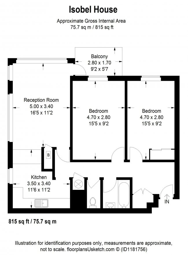 51 Isobel House, Staines Road West, Sunbury on Thames TW16 7BD 4
