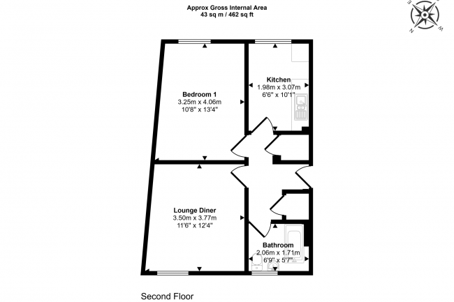 Flat E, 63 Amberley Road, Maida Vale, London, W9 2JL 1
