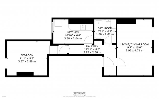 Flat 5B Birkbeck Grove, Acton, London, W3 7QD 5