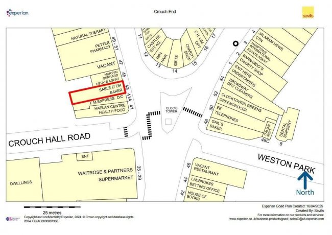 43 Crouch End Broadway, London N8 8DT 9