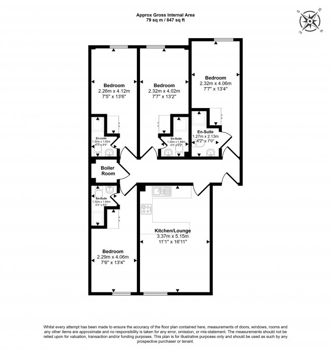 Apartment D3, The Warehouse, Victoria Street, Preston, Lancashire,  PR1 7QT 7