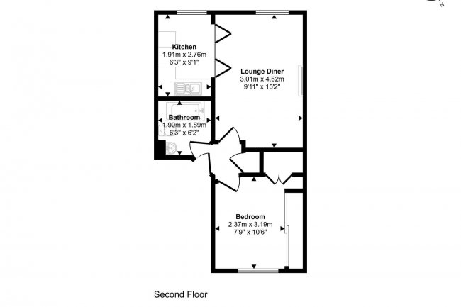 Flat D, 58 Hereford Road, Bayswater, London W2 5AJ 2