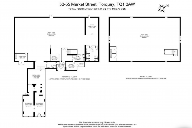 53-55 & 59 Market Street, Torquay, Devon, TQ1 3AW 30